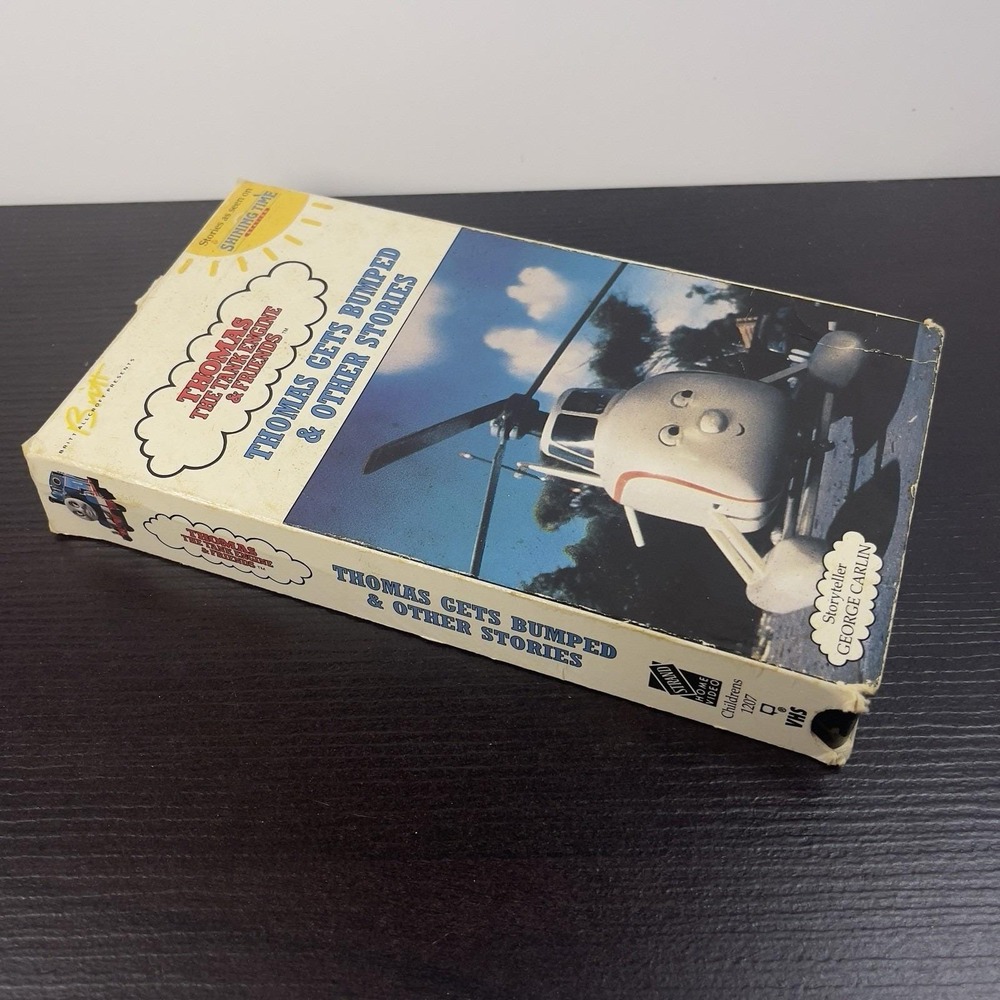 Thomas The Tank Engine & Friends Thomas Gets Bumped VHS Tape 1992 Train Cartoon - Picture 4 of 5